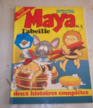 BD maya l'abeille serie tv no 2 de 1980 et 66 pages
