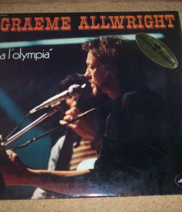 DISQUE 33. TOURS GRAEME ALLWRIGHT à l'olympia