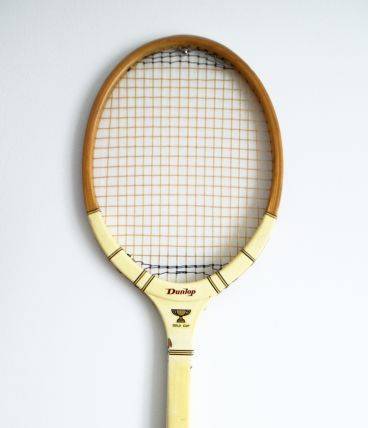Raquette de tennis vintage Dunlop