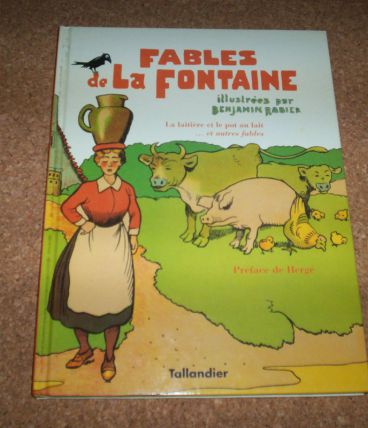 album fables de la fontaine ILLUSTRATIONS PAR BENJAMIN RABIER