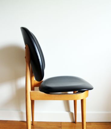 Chaise Pierre Guariche vintage années 50