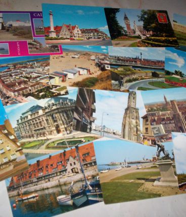 LOT 21 CPM CALAIS PERIODE 1960/80 