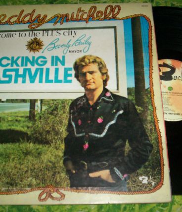 disque 33 tours eddy mitchell rocking in nashville