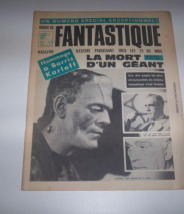 ANCIEN JOURNAL RARE "FANTASTIQUE"