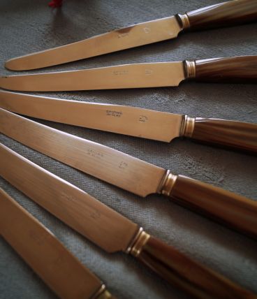 Couteaux à Fromage Gautier Années 50-60