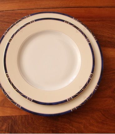  Assiettes Porcelaine de Limoges 