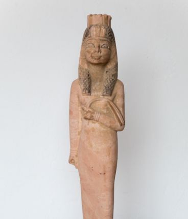 Statuette égyptienne en terre cuite