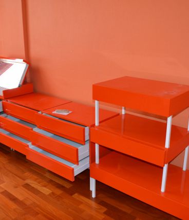 Meubles de chambre à coucher 1970