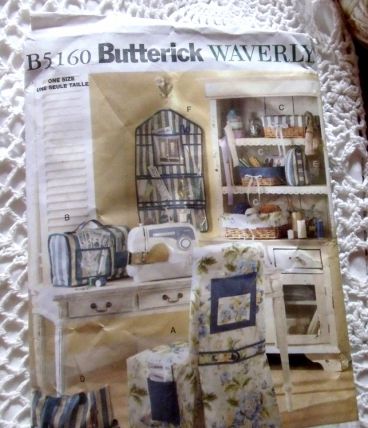 Pochette couture de 7 patrons déco et rangement complète et neuve en français et anglais