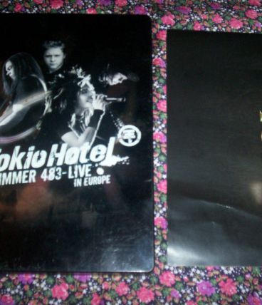 BOITIER METAL 2 DVD + 1 CD TOKIO HOTEL ZIMMER LIVE 