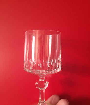 Lot 25 verres en cristal