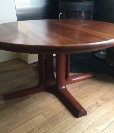 Table basse scandinave suédois teck massif