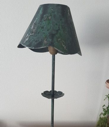 lampe en fer forgé