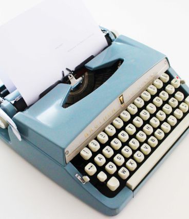 Machine à écrire Brother de Luxe 1960's