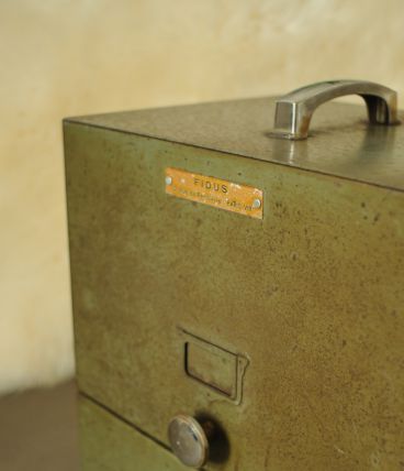 Casier trieur métal FIDUS, années 60's