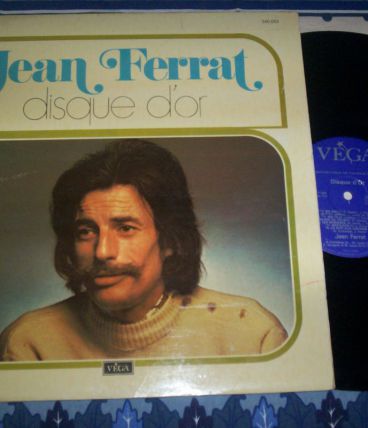 disque 33 tours jean ferrat superbe état propre