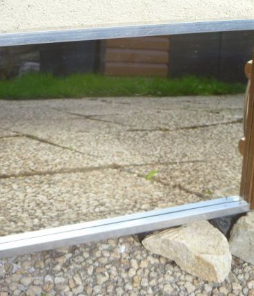 plateau miroir style art déco, vintage