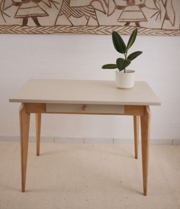 Bureau vintage ou table de ferme