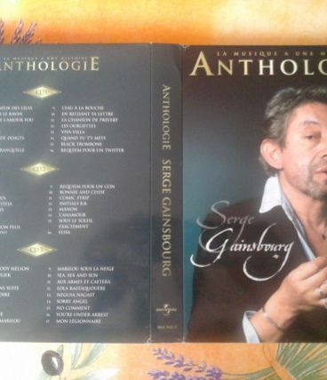 GAINSBOURG Coffret Anthologie 3CD
