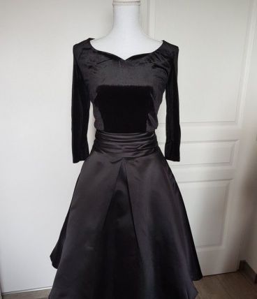 Robe pinup style vintage noire