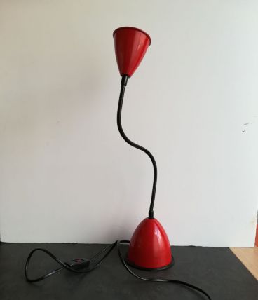lampe vintage rouge