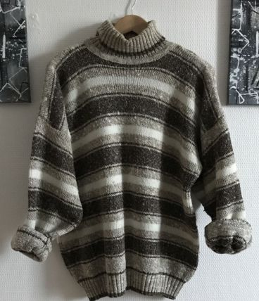 gros pull loose oversize vintage 