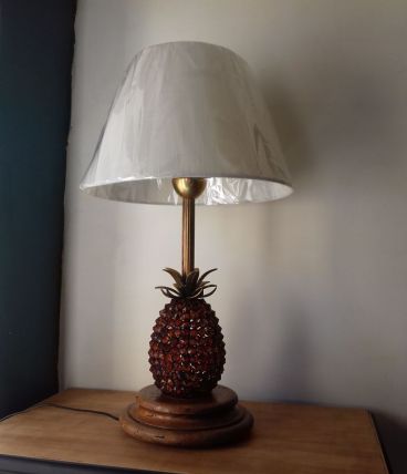 Lampe ananas vintage