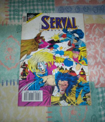 BD SERVAL no 25 VOLVERINE DE 1992 marvel 