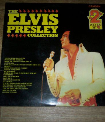 DISQUE 33 TOURS 2 DISQUES THE US MALE ELVIS PRESLEY 