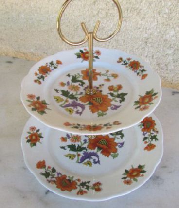 Plat de service, à fours, serviteur vintage 