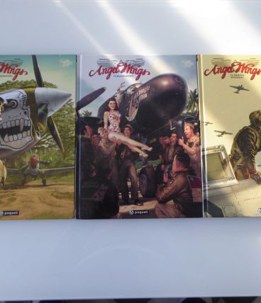 Lot de 03 BD ‘’Angel Wings’’ de YAN &amp; HUGAULT (TBE)