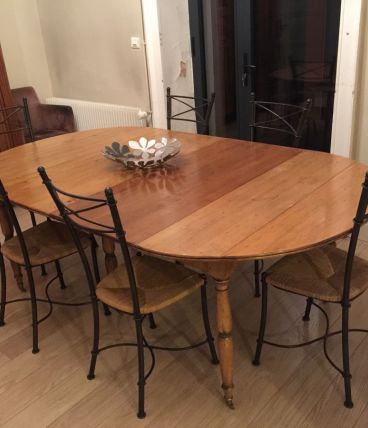 6 Chaises Fer Forgé