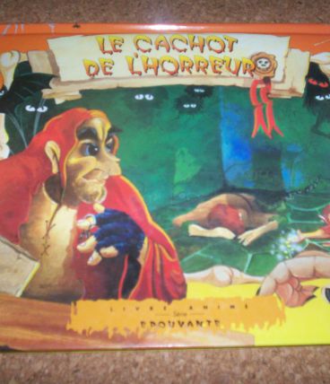 LIVRE POP HOP LE CACHOT DE L'HORREUR de 1998 