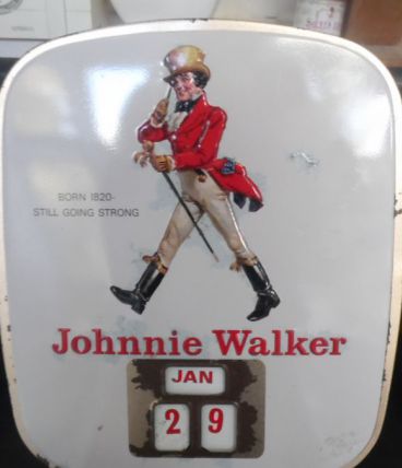 calendrier johnnie Walker