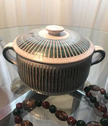 Pot couvert VOLTZ Vallauris année 50