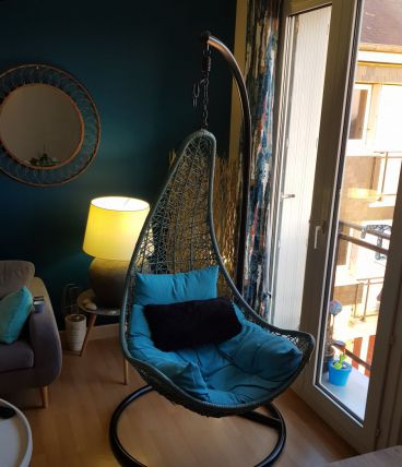 Fauteuil oeuf balancelle
