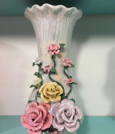 Vase à fleurs en porcelaine