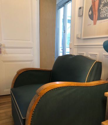 Fauteuil lit années 40