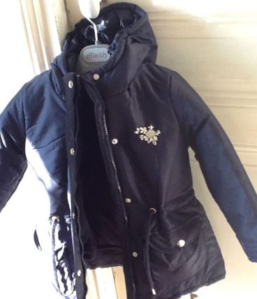Doudoune bleu marine  fille neuve