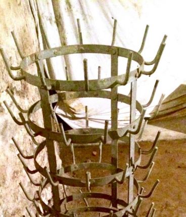 Grand porte bouteilles vintage