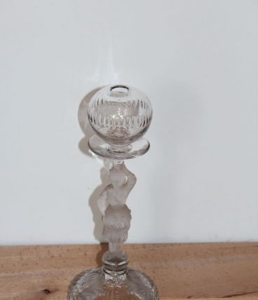 Lampe à huile en verre