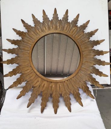 grand miroir soleil 60s