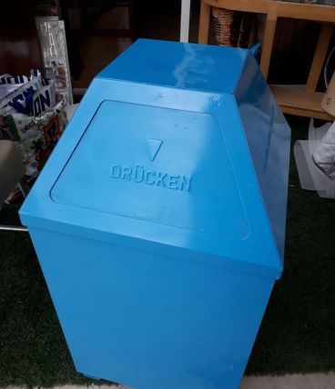 poubelle de garage pro 1960 germany