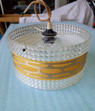 suspension  deco 70s vintage