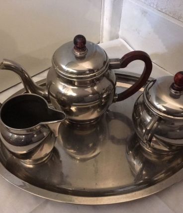 Service à thé ou café métal