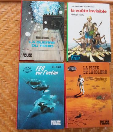 lot de 4 livres jeunesse