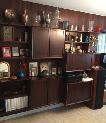 rangement en palissandre Poul Cadovius 1970