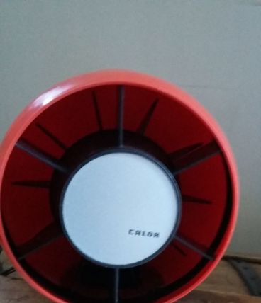 Ventilateur orange Calor vintage