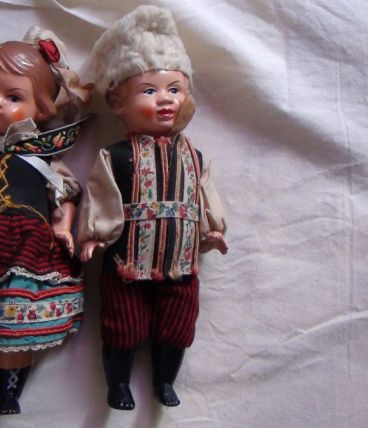 poupées celluloïd  année 50