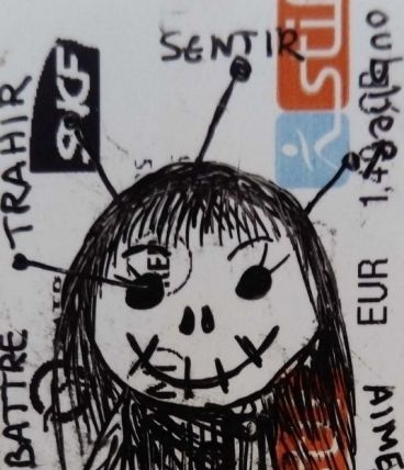 Jessica Pliez - Poupée Vaudou